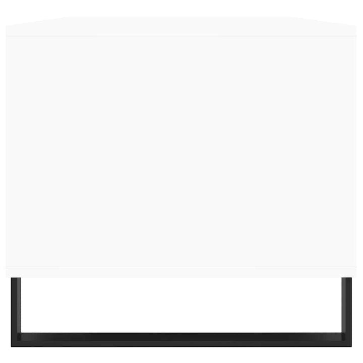 sofabord 90x49x45 cm konstrueret træ hvid