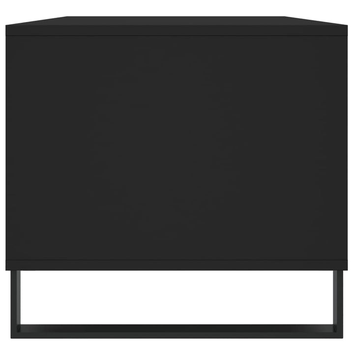 sofabord 90x49x45 cm konstrueret træ sort