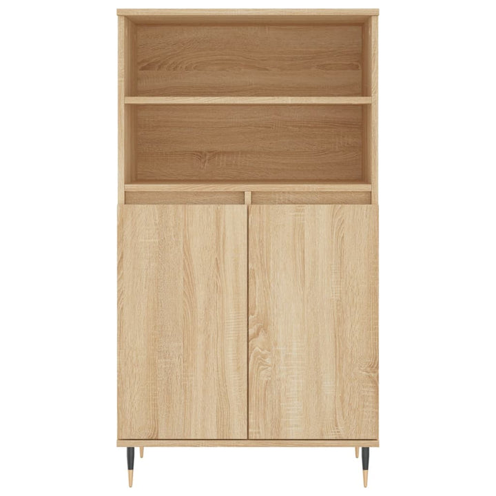 skab 60x36x110 cm konstrueret træ Sonoma-eg