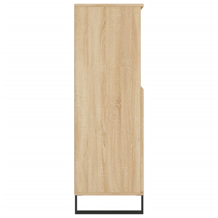 skab 60x36x110 cm konstrueret træ Sonoma-eg