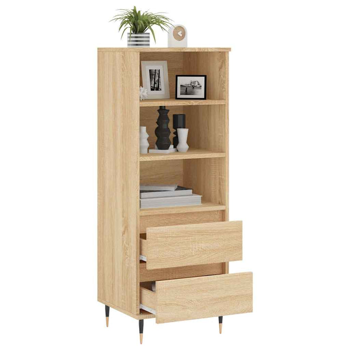 skab 40x36x110 cm konstrueret træ Sonoma-eg