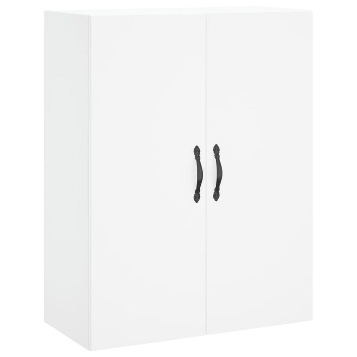 vægskab 69,5x34x90 cm konstrueret træ hvid