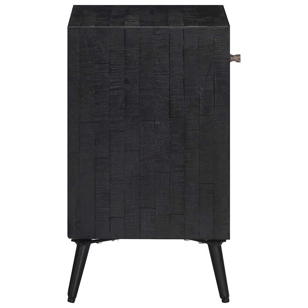 sengebord 40x30x50 cm massivt teaktræ