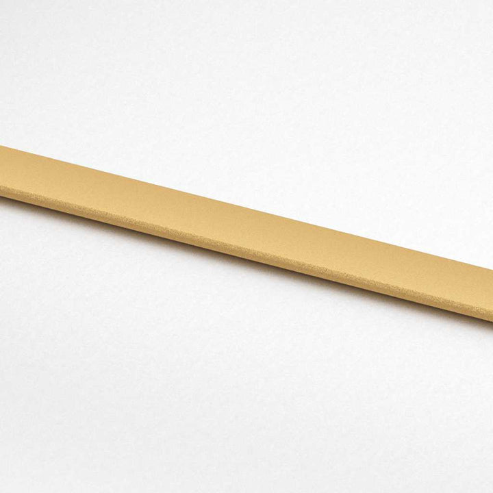 skydedør 102,5x205 cm matteret sikkerhedsglas aluminium gylden