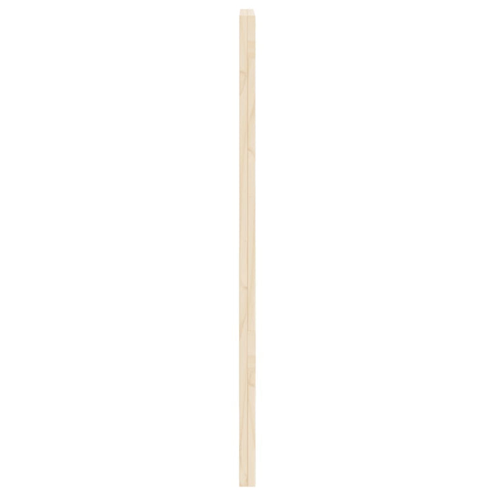 sengegavl 90x104 cm massivt fyrretræ
