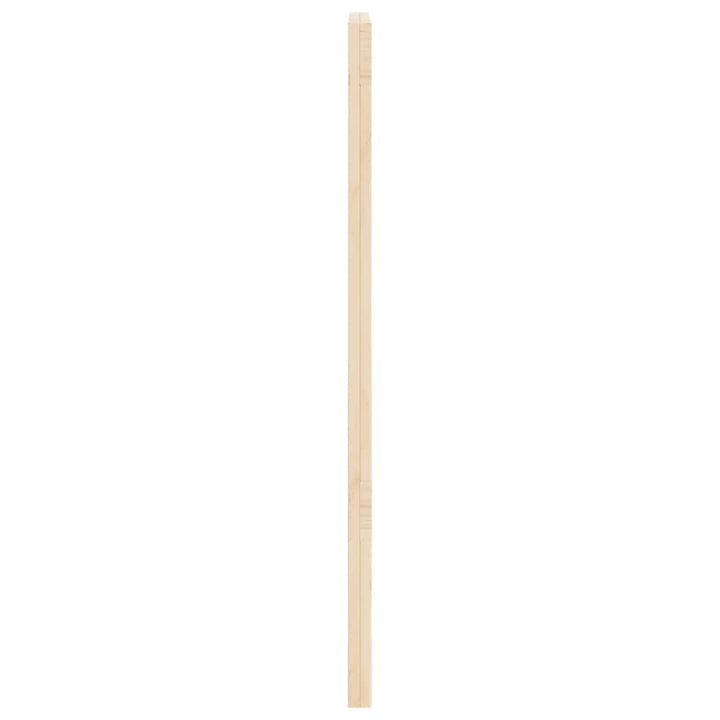 sengegavl 100x104 cm massivt fyrretræ