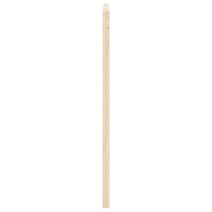 sengegavl 140x104 cm massivt fyrretræ