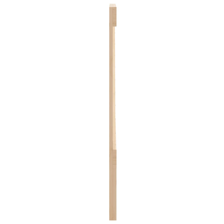 sengegavl 100x104 cm massivt fyrretræ