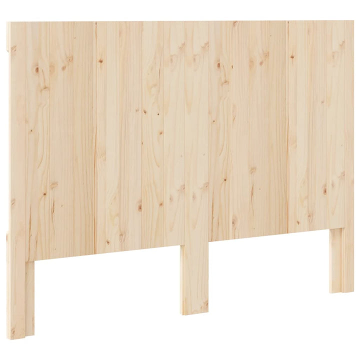 sengegavl 140x104 cm massivt fyrretræ
