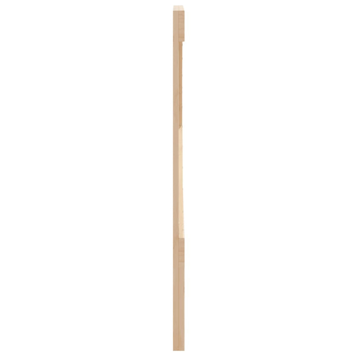 sengegavl 100x104 cm massivt fyrretræ