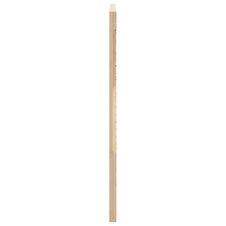 sengegavl 140x104 cm massivt fyrretræ