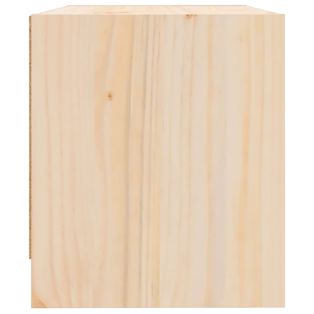 sengebord 40x31x35,5 cm massivt fyrretræ