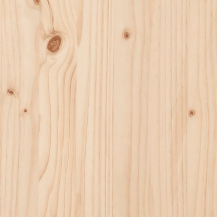 sengebord 40x31x35,5 cm massivt fyrretræ