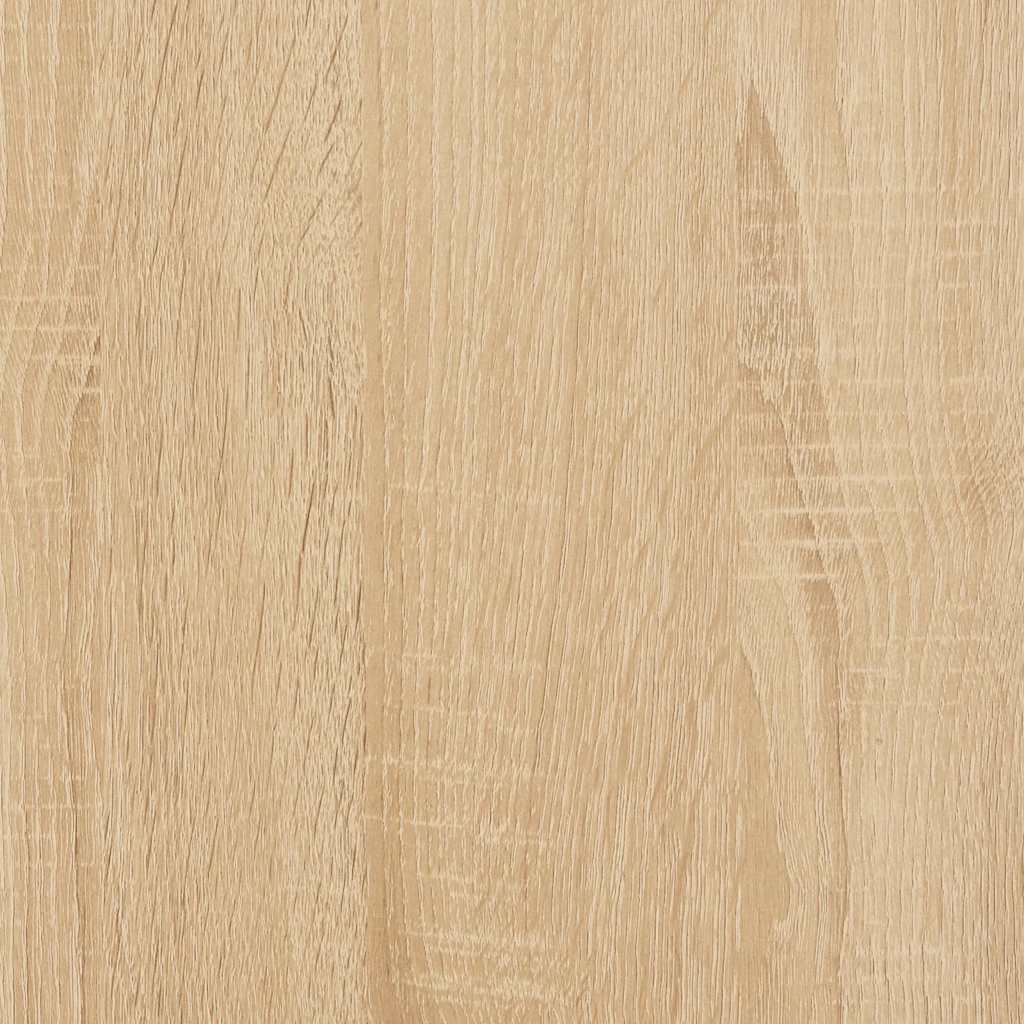 sofabord 100x51x45 cm konstrueret træ sonoma-eg