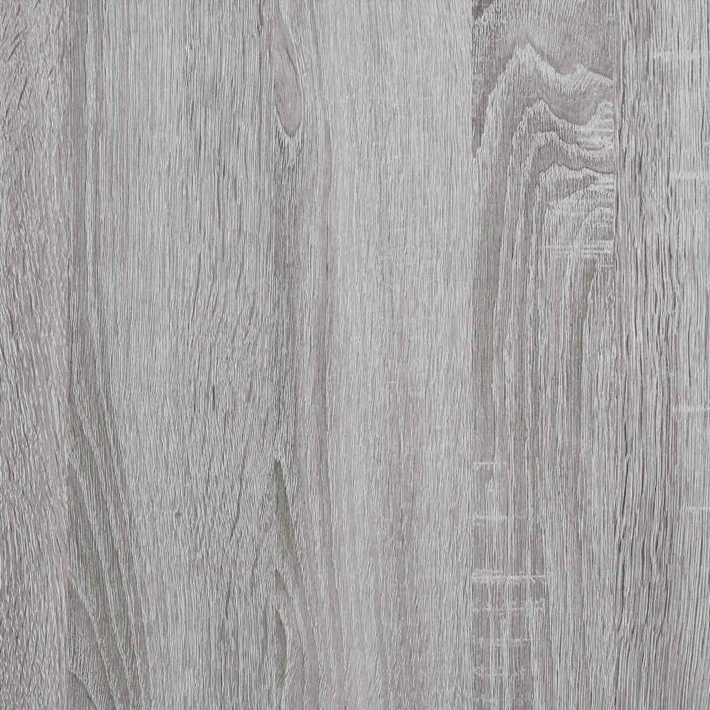 sofabord 100x51x45 cm konstrueret træ grå sonoma-eg