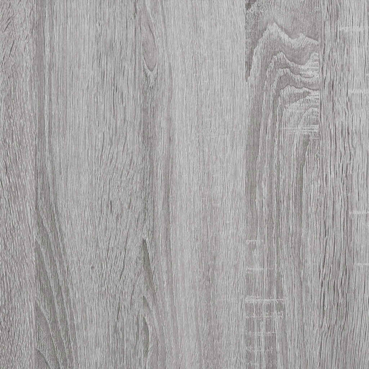 sofabord 100x51x45 cm konstrueret træ grå sonoma-eg
