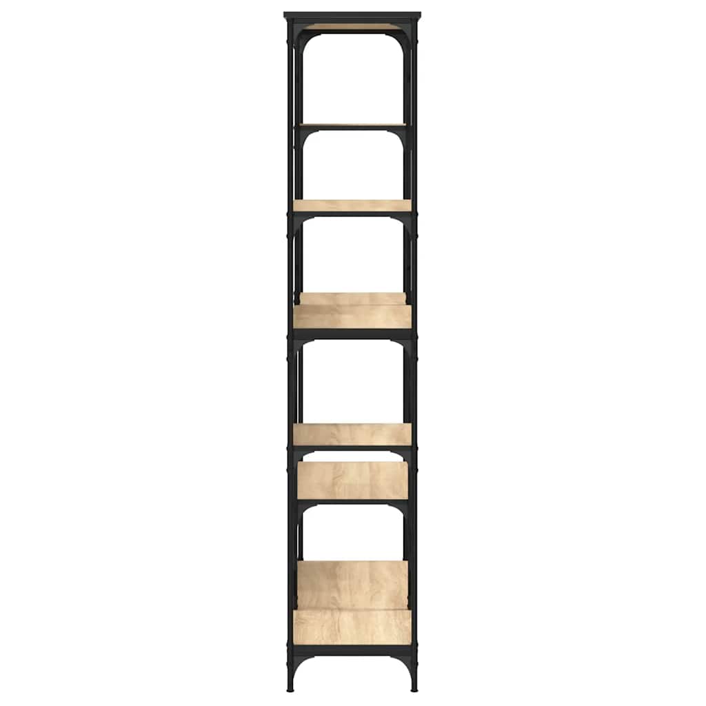 Bogreol 8 niveauer 99 x 35,5 x 176 cm Sonoma-eg