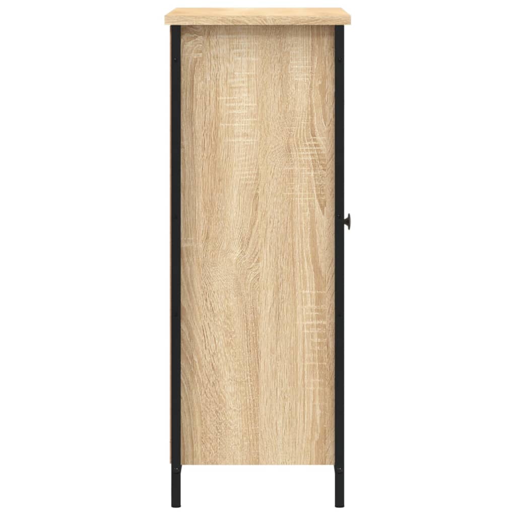 skænk 70x30x80 cm konstrueret træ sonoma-eg