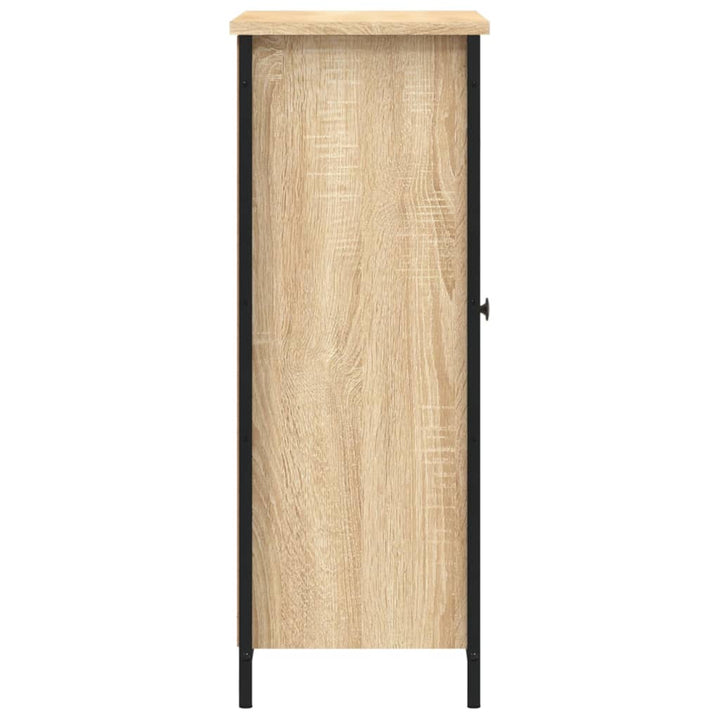 skænk 70x30x80 cm konstrueret træ sonoma-eg