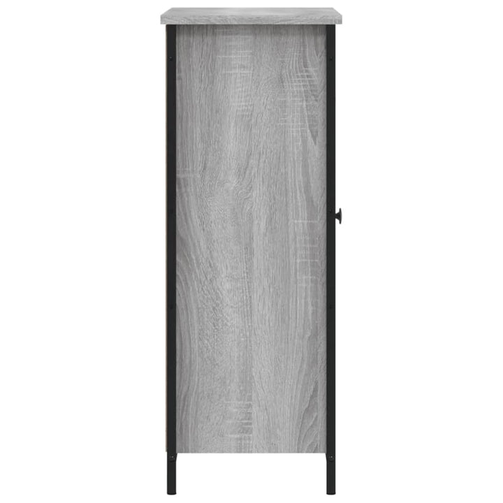 skænk 70x30x80 cm konstrueret træ grå sonoma-eg