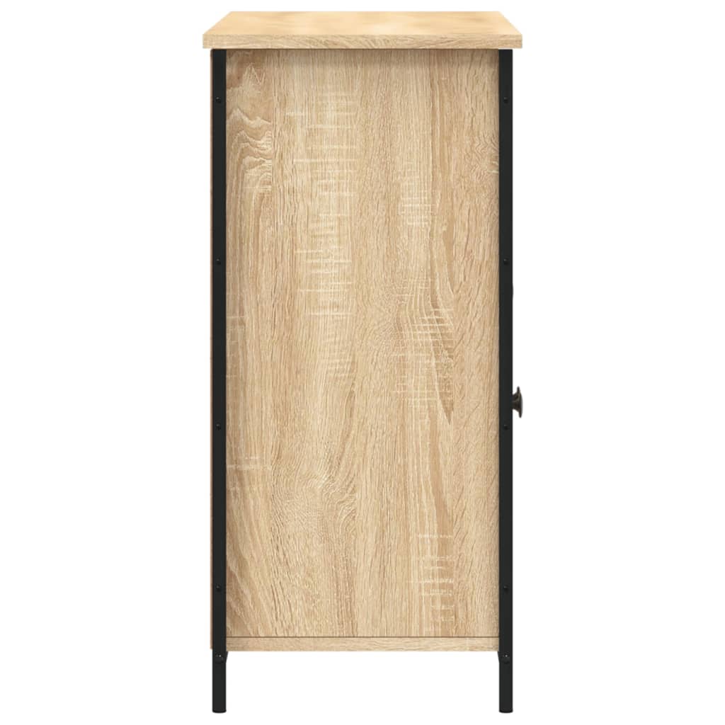 skænk 100x35x75 cm konstrueret træ sonoma-eg