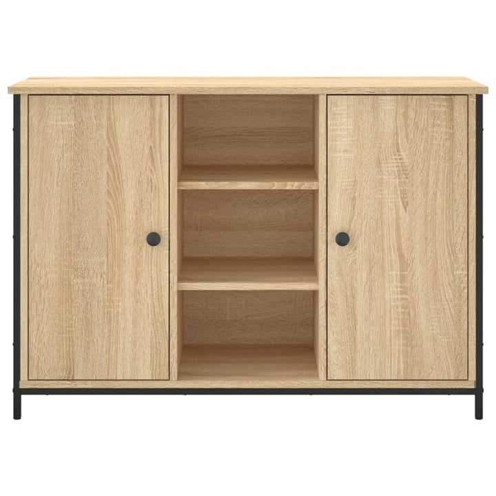 skænk 100x35x70 cm konstrueret træ sonoma-eg