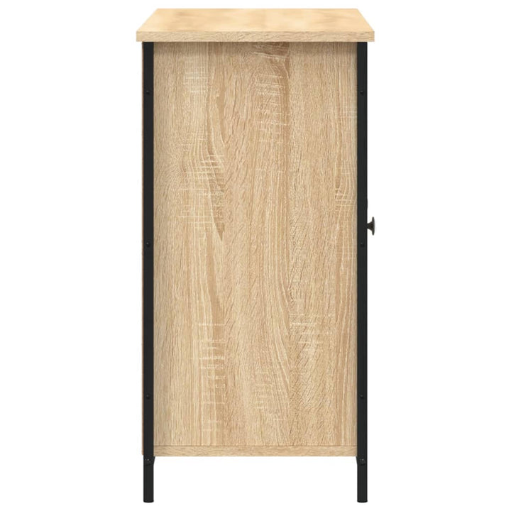 skænk 100x35x70 cm konstrueret træ sonoma-eg