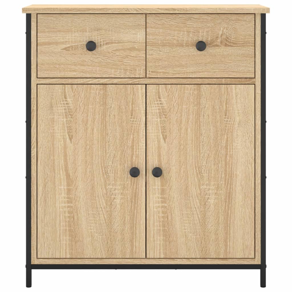 skænk 70x30x80 cm konstrueret træ sonoma-eg