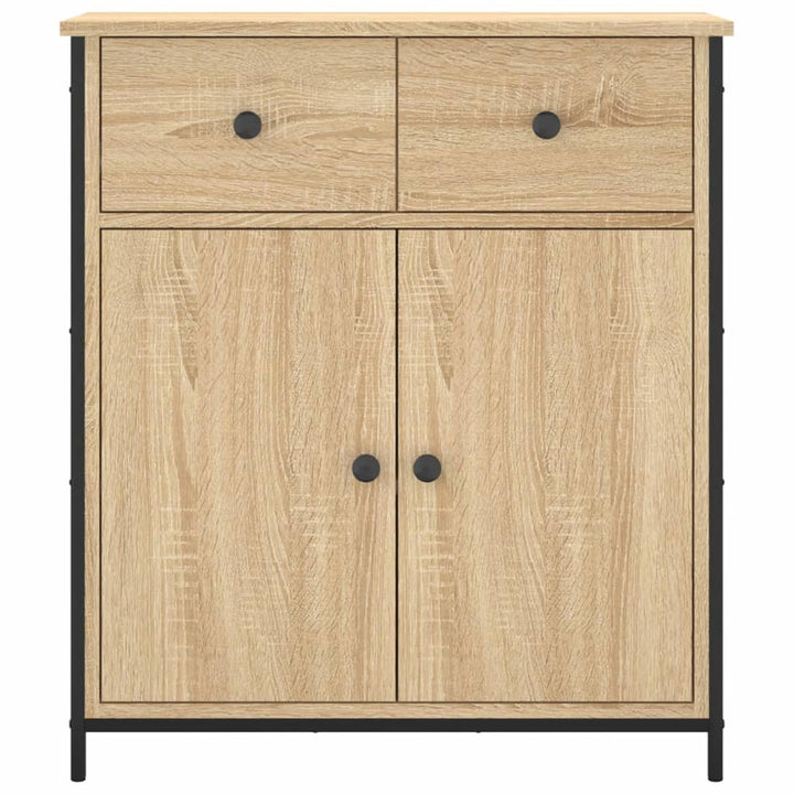 skænk 70x30x80 cm konstrueret træ sonoma-eg