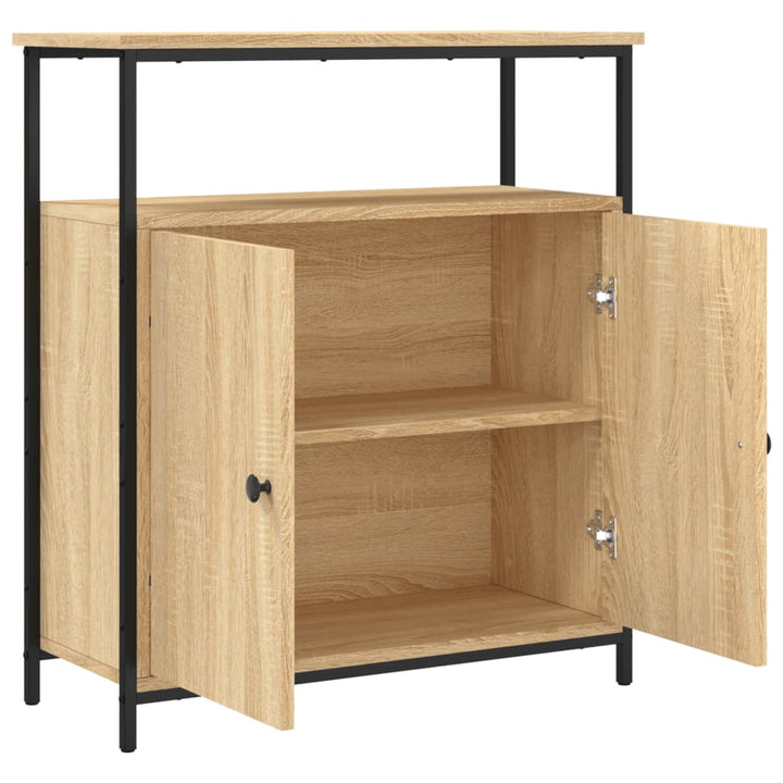 skænk Sonoma eg 70x30x80 cm konstrueret træ