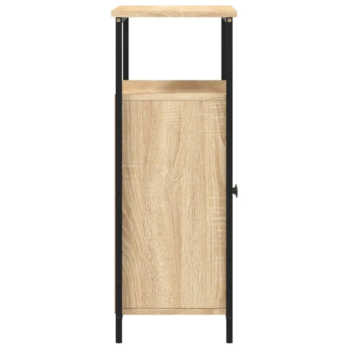 skænk Sonoma eg 70x30x80 cm konstrueret træ