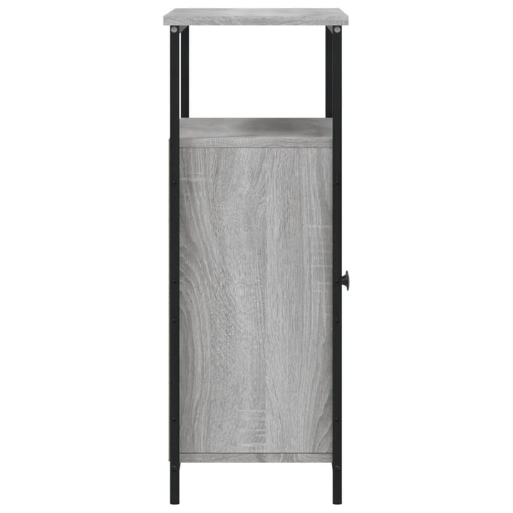 skænk 70x30x80 cm konstrueret træ grå sonoma-eg
