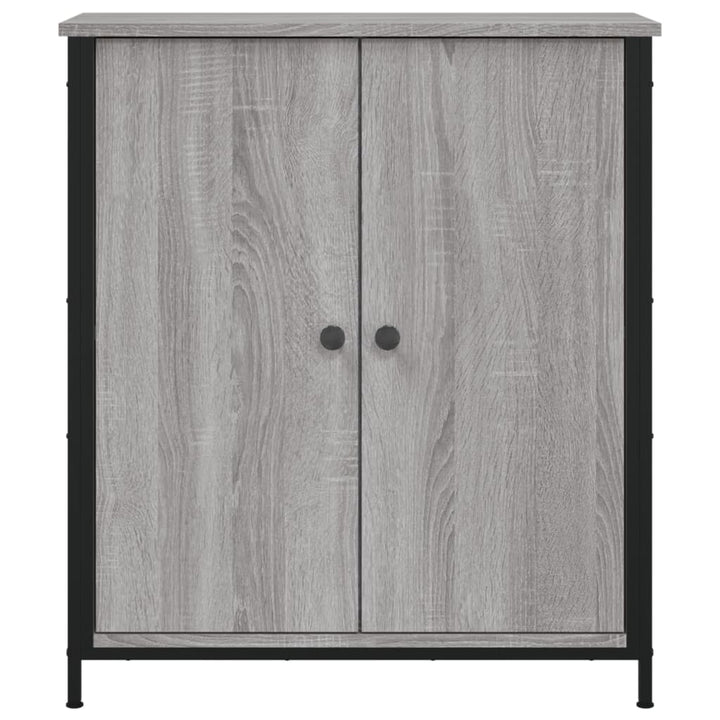 skænk 70x30x80 cm konstrueret træ grå sonoma-eg