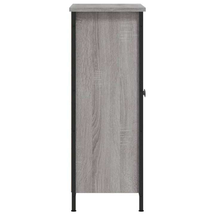 skænk 70x30x80 cm konstrueret træ grå sonoma-eg
