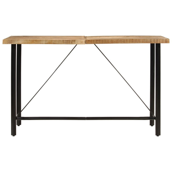 barbord 180x70x107 cm massivt mangotræ og jern