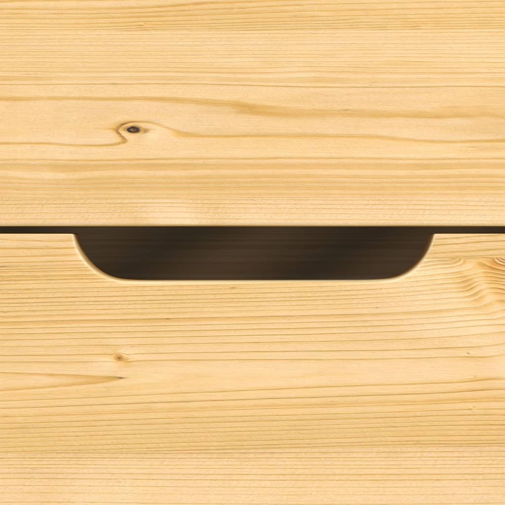 daybed med to skuffer IRUN 90x200 cm massivt fyrretræ