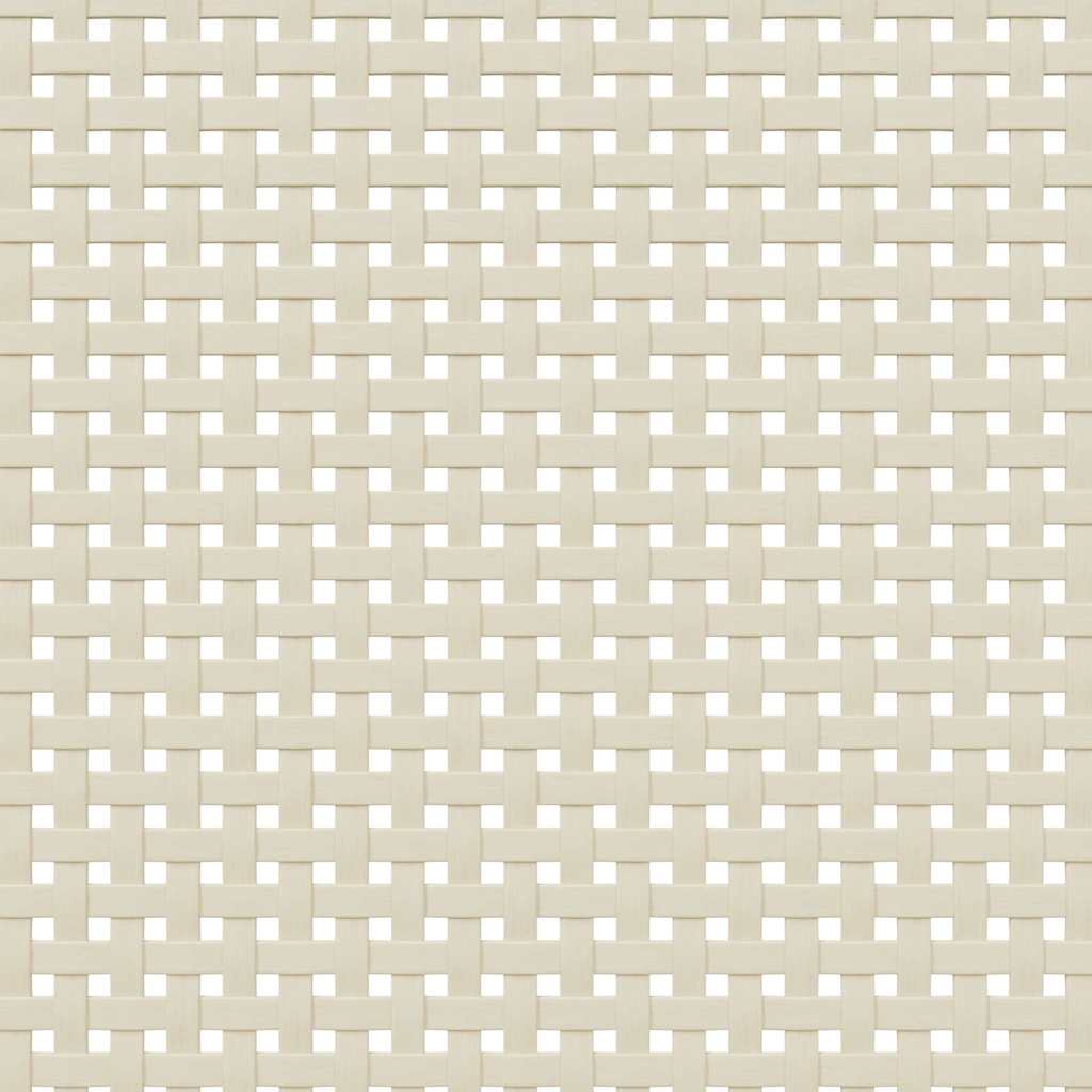 sengebord SENJA rattanlook 40x35x65 cm massivt fyrretræ hvid