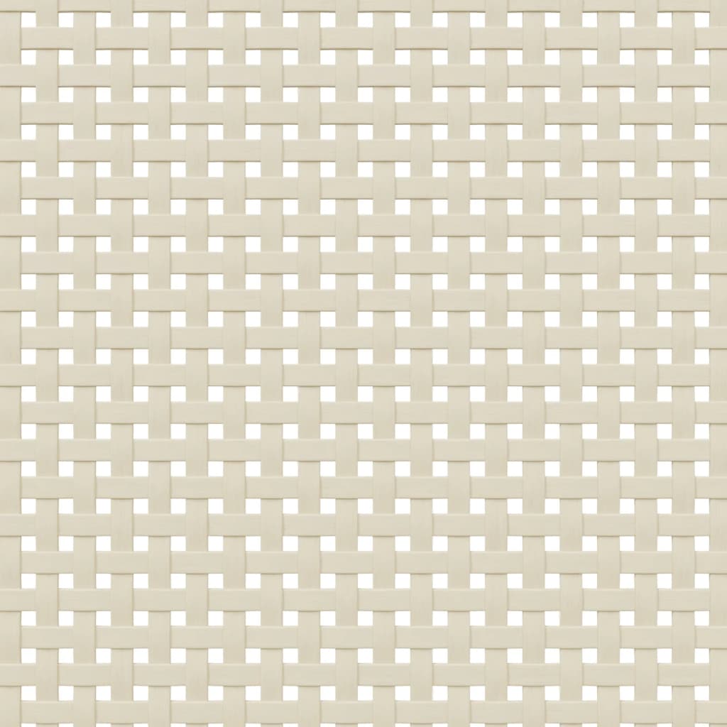 skænk SENJA 80x35x80 cm rattan-look massivt fyrretræ sort