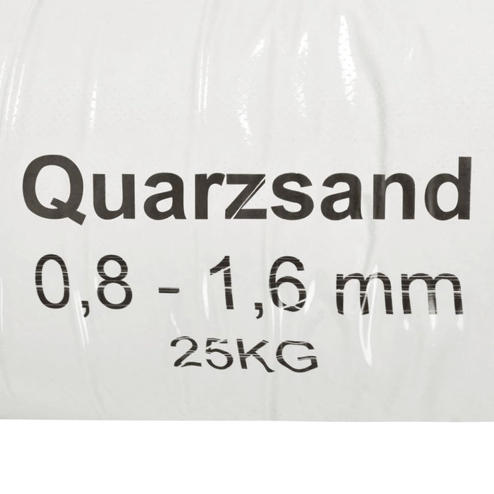 filtersand 25 kg 0,8-1,6 mm