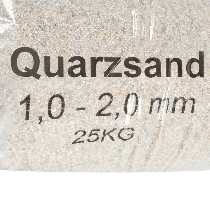 filtersand 25 kg 1,0-2,0 mm