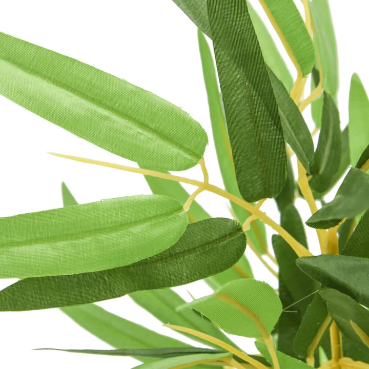 kunstigt bambustræ 552 blade 120 cm grøn