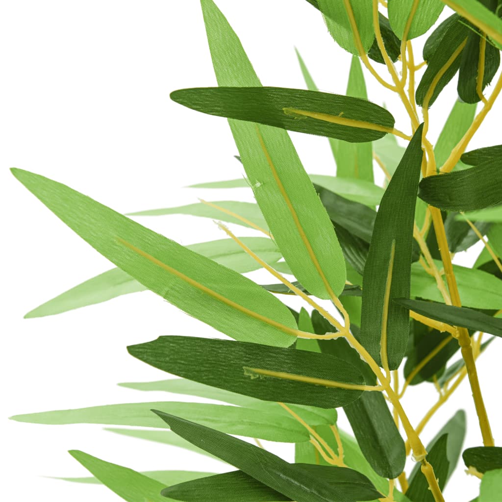 kunstigt bambustræ 1288 blade 180 cm grøn