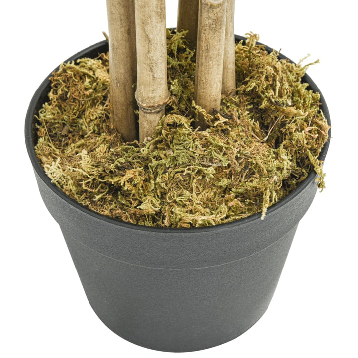 kunstigt bambustræ 1288 blade 180 cm grøn