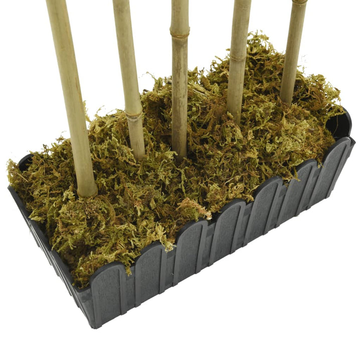 kunstigt bambustræ 730 blade 120 cm grøn