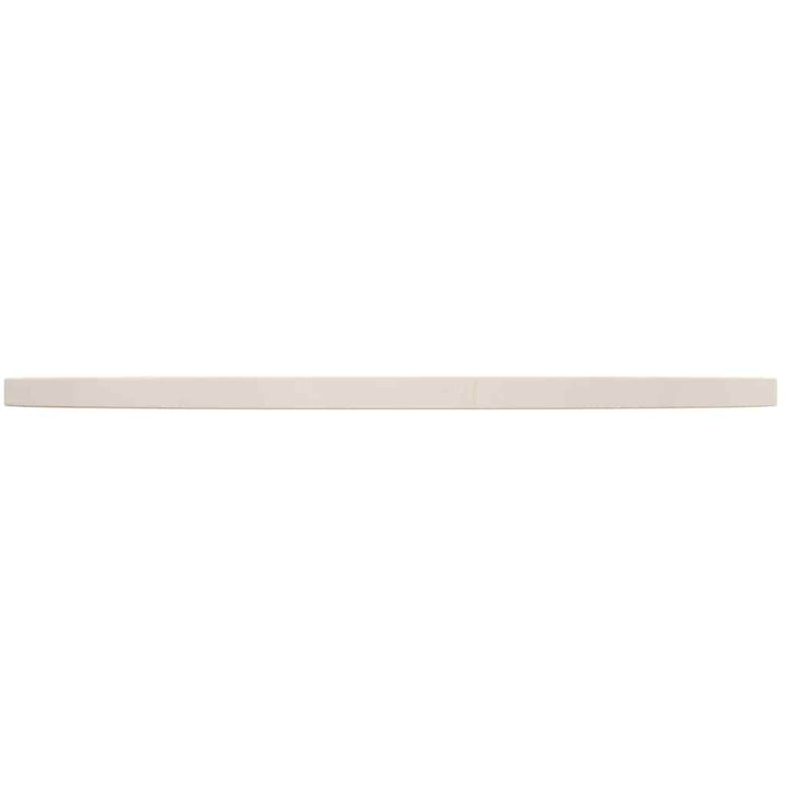 bordplade Ø70x3 cm rund massivt fyrretræ hvid