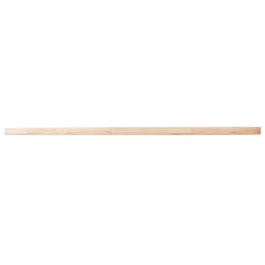 bordplade Ø80x3 cm rundt massivt fyrretræ