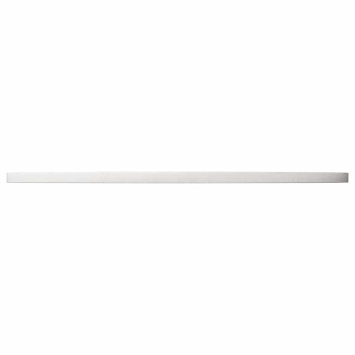 bordplade Ø90x3 cm rund massivt fyrretræ hvid