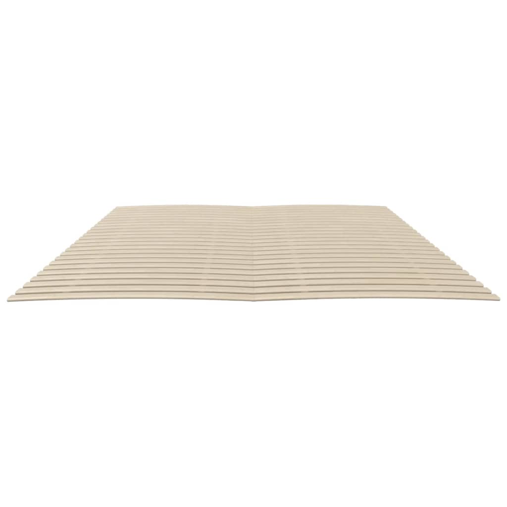 sengelameller med 48 lameller 2 stk. 100x200 cm