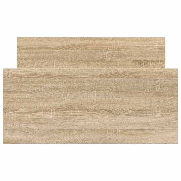 sengeramme 100x200 cm uden madras konstrueret træ sonoma-eg