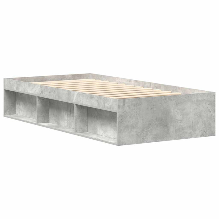 sengeramme 90x200 cm betongrå
